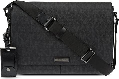 michael kors shoulder bag black|michael kors shoulder bag men.